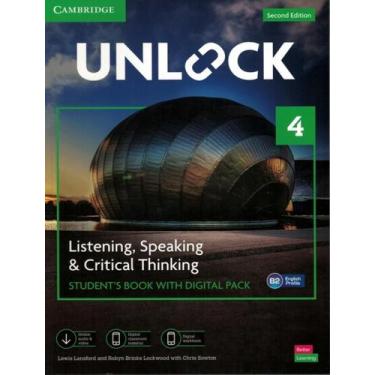 Imagem de Livro - Unlock 4 - Listening, Speaking And Critical Thinking Sb With D