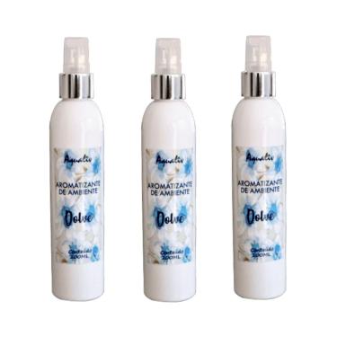 Imagem de Kit 3 Aromatizador de Ambientes Aroma Dolve Frasco 200ml