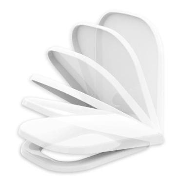 Imagem de Assento Tampa de Vaso Deca Axis Soft Close Branco Polipropileno Anatôm