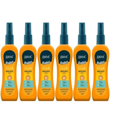 Imagem de Kit 6 Repelente De Insetos Above 200Ml - Protect Spray