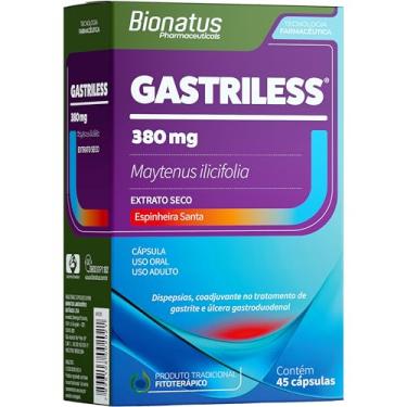 Imagem de Bionatus, Gastriless, Espinheira Santa, Suplemento alimentar, Maytenus Ilicifolia, 45 cápsulas • 45 doses, Roxo