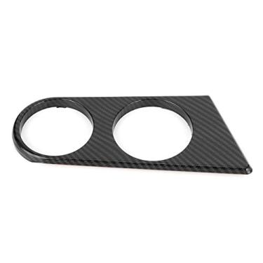 Imagem de Acouto : Suporte de Copo para Carro Série 1 Porta-copos de Bebida de Carbono Guarnição Decoração Ajuste 1 Série 116 116i 118 118i 118d 120 120i E87 E81 E82 E88 Suporte de Copo Tampa Frontal de