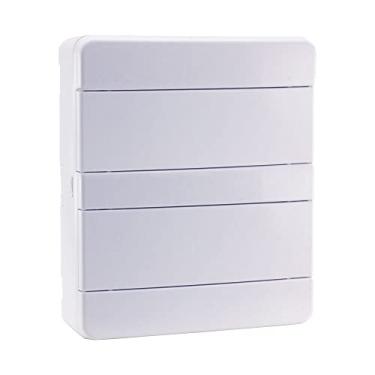 Imagem de Force Line - Quadro Distribuicao 24 Disjuntores Din Branco - sobrepor