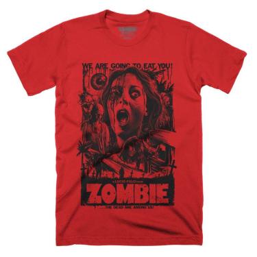Imagem de Camiseta ROCKINSTONE Zombie We Are Going To Eat You Halloween