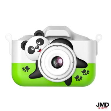 Imagem de Mini Câmera Infantil Digital Panda HD 1080p Recarregável com Tela 2.0 