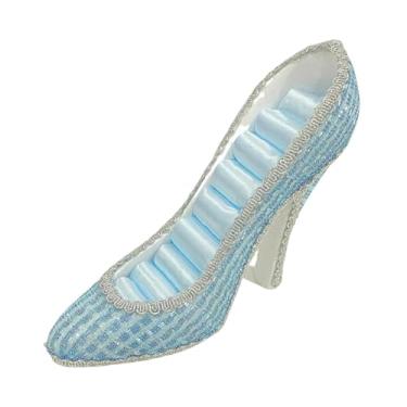Imagem de predolo Organizador de anéis para sapatos de salto alto, moda feminina, mesa, brincos, cômoda, chique, compacto, loja de noivas, venda de prateleira de