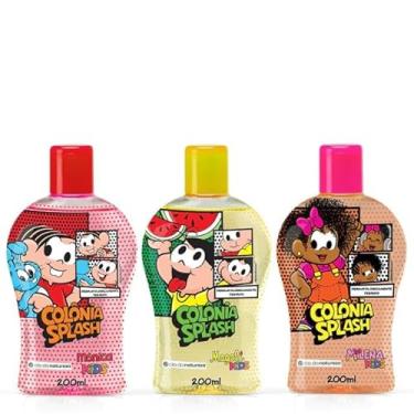 Imagem de Turma da Mônica Kids Kit Colônia Splash Mônica Magali e Milena