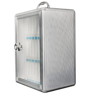 Imagem de Armário de armazenamento para telemóveis caixa de armazenamento para telemóveis caixa de armazenamento para móveis de cozinha fechaduras para armários de teléf