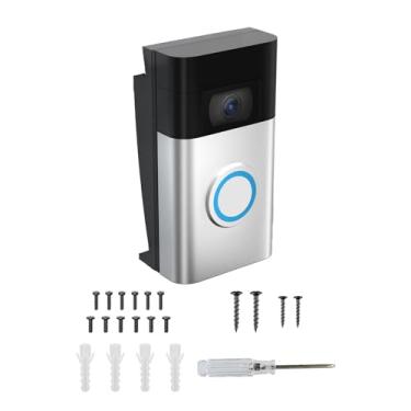 Imagem de Makerfire Suporte de revestimento de vinil de campainha para campainha de vídeo 2020/1st/2/3/3plus/4 e campainha de bateria Plus/versão 2024, kit de suporte de cunha (apenas revestimento de vinil