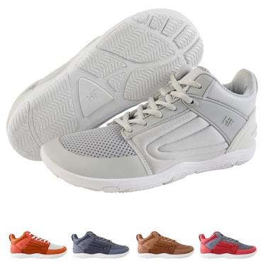Imagem de Hike Footwear Tênis HF Lorana Descalço para Mulheres e Homens – Sapatos Minimalistas Naturais, Zero Drop, Biqueira Larga, Academia Leve, Bota de Trilha e Caminhada, Ergonômico para Conforto Diário