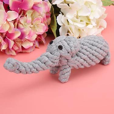 Imagem de Brinquedos para Cães para Mastigadores Agressivos, Indestrutível Cadeir de Cachorro Toys Cachorro Dog Toy Cotton Cotton Bating Mordendo Brinquedos de de Corda de Molar para Limpeza de Dentes de Raça