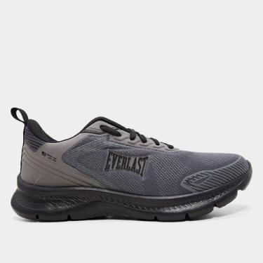Imagem de Tênis Everlast Vênus II Masculino, Cinza, Preto, 41