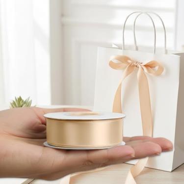 Imagem de Conjunto de fita larga para decoração de casamento para decoração de mesa de recepção de cerimônia para esposa e mãe, 1 peça (dourada)