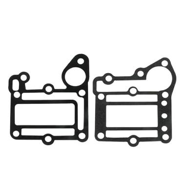 Imagem de Kit de escape de vedação 6E0-41112 e 6E0-41114 para motor de popa Yamaha 2T 4HP 6E0 modelo 6E0-41112-A0 6E0-41114-A0