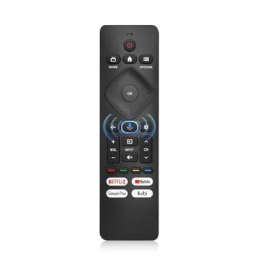 Imagem de Controle remoto de substituição por voz para Philips TV, compatível com Philips Google Smart TVs URMT26CND002