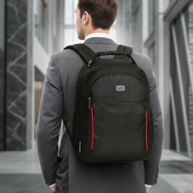 Imagem de Mochila Bolsa Para Notebook Laptop Reforçada Escolar Faculdade Com Qua