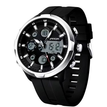 Imagem de Relógio Digital Masculino Estilo Esportivo Duplo Display  Á Prova d`água