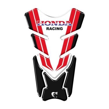 Imagem de Protetor De Tanque Adesivo Resinado Moto Honda Acima 500 Cilindrada Cor Preto