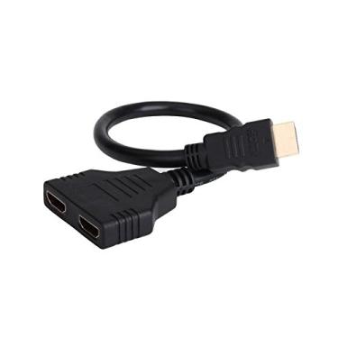 Imagem de Cabo Adaptador Duplicador HDMI 1 Entrada 2 Saidas