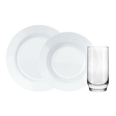 Imagem de Aparelho de Jantar Nadir Opaline com 12 Peças, UNICA