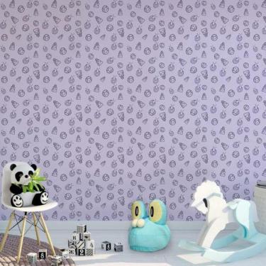 Imagem de Papel De Parede Infantil Baby Rosa