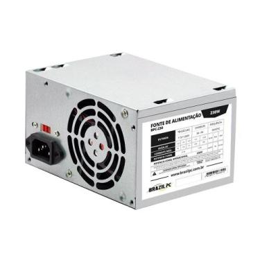 Imagem de Fonte ATX 230W Real Brazil BPC - 230v1.2 24 Pinos - BRAZILPC