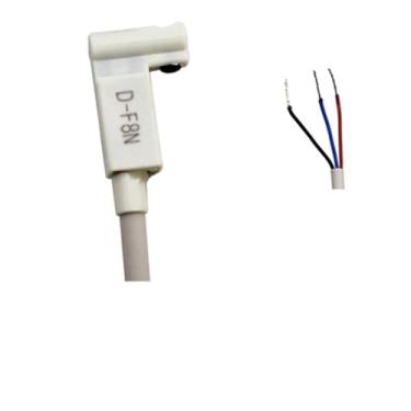 Imagem de FLKPIEGRH Cilindro de ar da série MGJ MGJ6/MGJ10 Curso 5/10/15/20 SMC Cilindro fino de três eixos de substituição com haste guia (interruptor D-F8N)