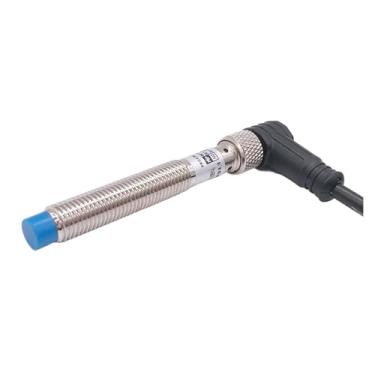 Imagem de IP65 M8 sensor de proximidade indutivo de metal cilíndrico conector de 3 pinos 2m cabo PVC 1,5 mm 2 mm detecção NPN PNP DC10-30V (Lj8a3-2 -2 mm L, 2M LINE-NPN NC)