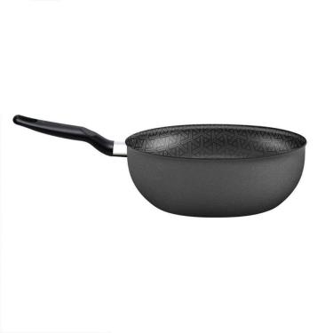 Imagem de Frigideira Wok Rochedo Robusta 25cm Grafite Grafite