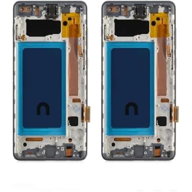 Imagem de Qvouaw TFT LCD para Samsung Galaxy S10+ Plus G975 Tela digitalizadora Touch Assembly Display LCD de substituição G975F/DS G975U G975W 6,4 polegadas