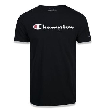 Imagem de Camiseta Champion Script Logo Print Masculina - Off White - M Original-Masculino