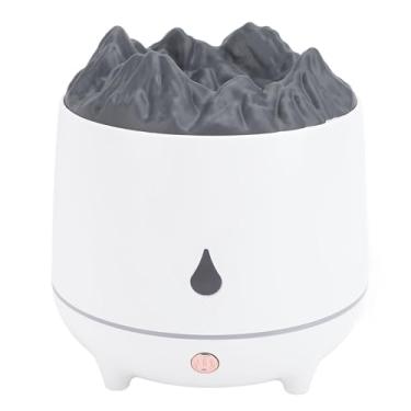 Imagem de Asixxsix Difusor de Óleos Essenciais, 2 Modos de Iluminação Ambiente, Temporizador, Desligar Automático, Difusor de Chamas, 2 Modos de Temporizador, Difusor Vulcão Silencioso