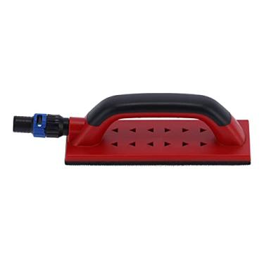 Imagem de Hyuduo Bloco de Moagem Sem Poeira, Lixadeira de Extração Manual de Plástico ABS Com Gancho e Laço para Polimento de Madeira, Limpeza de Edifícios, Design Leve, Sucção Ajustável, Polimento Grande de