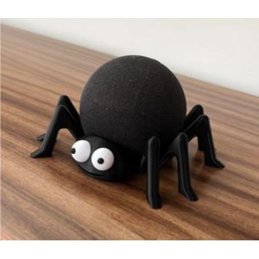 Imagem de Suporte para Alexa Compativo com Echo Dot 4ª e 5ª Geração - Modelo Aranha, Preto