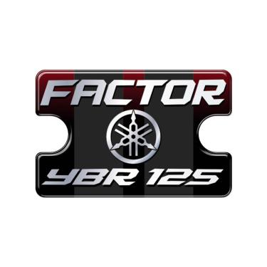 Imagem de Adesivo Protetor Resinado Burrinho De Freio Factor Ybr 125 Vermelho Vermelho