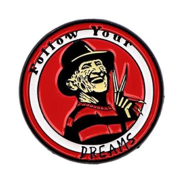 Imagem de Pins De Esmalte De Filmes De Terror De Halloween, Broches De Desenhos 