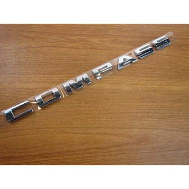 Imagem de 2011-2017 Jeep Compass Front Right Or Left Door Chrome Compass Nameplate New OEM