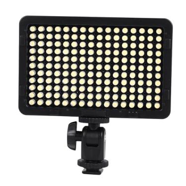 Imagem de Cryfokt Luz de Vídeo Led Regulável 176led Lâmpada de Preenchimento para Câmeras Dslr, Luz Vlog Recarregável para Fotografia Portátil na Câmera