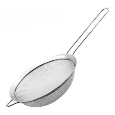 Imagem de Coador De Cozinha Em AçO InoxidáVel - Adequado Para Sucos, Farinha, Cereais E Chá(14CM)
