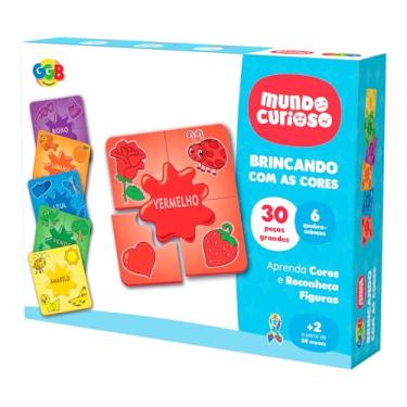 Imagem de Jogo Brincando com as Cores, GGB Plast, Multicor