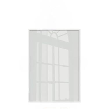 Imagem de Moldura A2 40x60 Quadro Acetato Para Retrato Foto Poster Certificado (Branco)