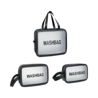 Imagem de Bolsa De Viagem Para Produtos De Higiene Pessoal À Prova d'Água De Gra