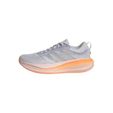 Imagem de adidas Tênis de corrida feminino Response Pace, Cinza traço/prata metálico/laranja, 37