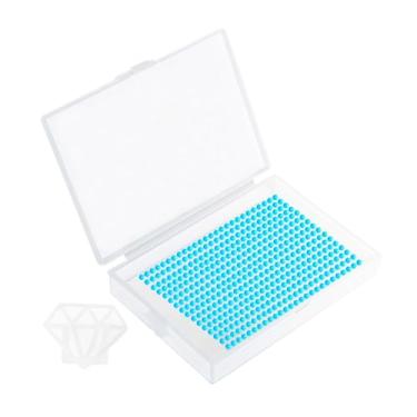 Imagem de Sclmgo Bandeja Organizadora para Pintura com Diamantes, de Funil para Organização E de Miçangas, Material PP, Ideal para Projetos de Ar, Claro, Tamanho real