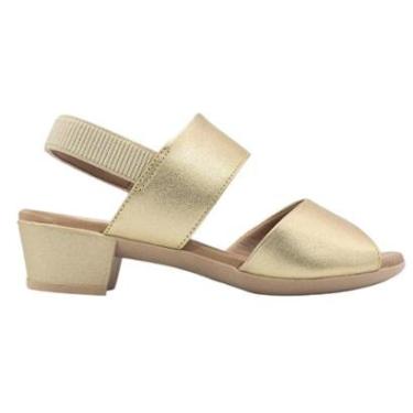 Imagem de Sandália Fem. Salto Bloco Em Couro Legítimo Usaflex PA020020 Cor:;Tamanho:42-Feminino