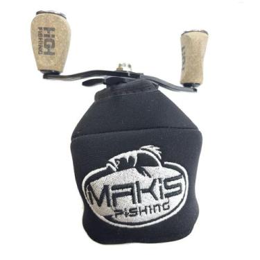 Imagem de Capa Protetora em Neoprene para Carretilha Perfil Baixo Makis Fishing