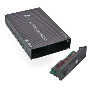 Imagem de Case Para Hd 3,5 De Pc Computador Hd Externo Sata Usb 2.0