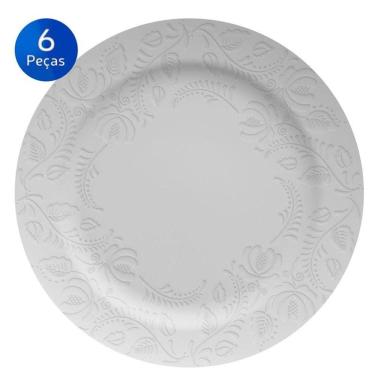 Imagem de Conjunto Pratos Rasos 06 Peças Folk - Germer