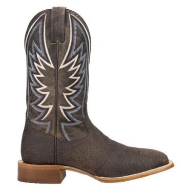 Imagem de Dan Post Bota masculina Boar's Run bico quadrado casual cano médio - cinza, Cinza, 38