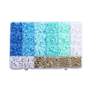 Imagem de Kit De Miçangas De Argila Polimérica Sortidas 14400/4200/2400 Peças Pa